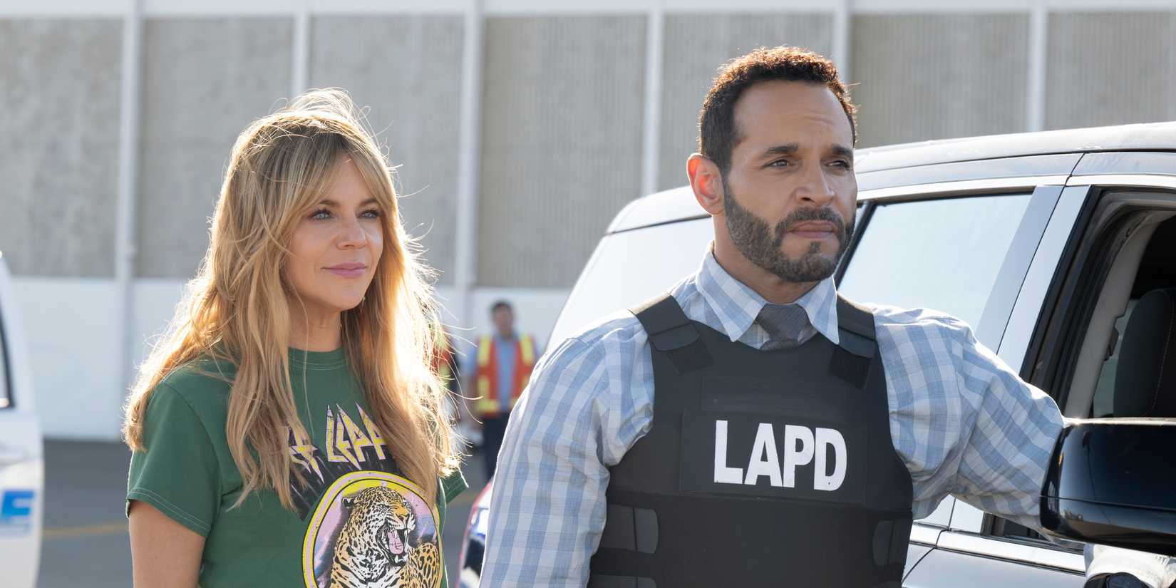 Kaitlin Olson como Morgan Gillory e Daniel Sunjata como Adam Karadec em High Potential