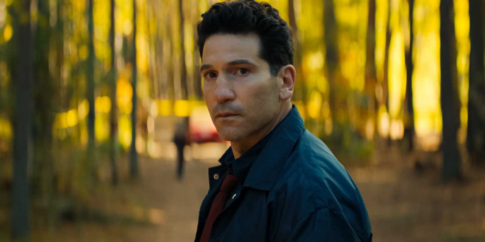 Jon Bernthal looking ahead in His & Hers