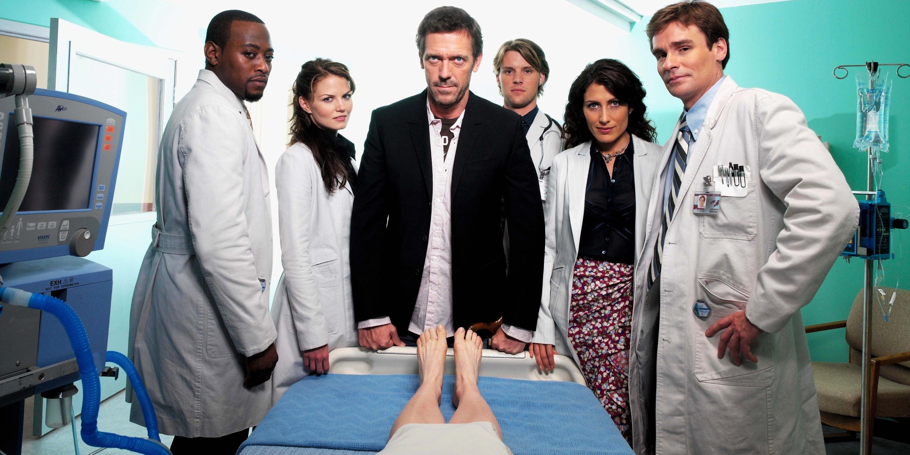 House, Wilson e il team originale in scena