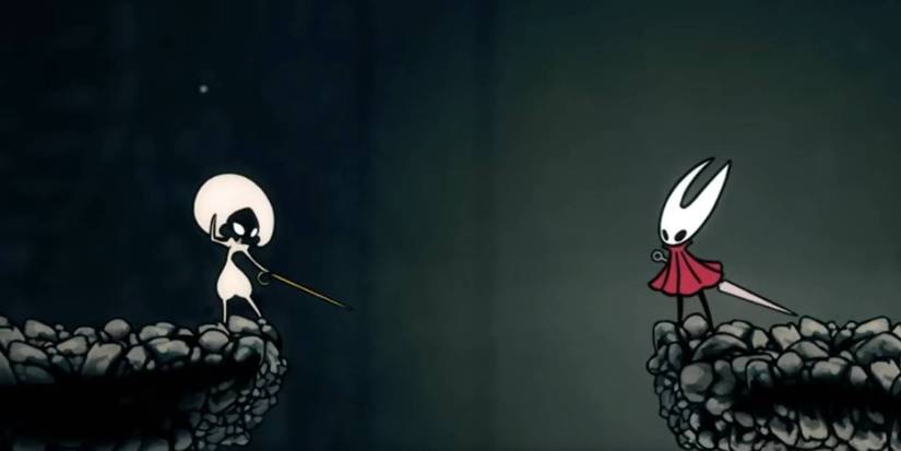 Hollow Knight Silksong meeting Lace in Pharloom area after defeating her in Act 1