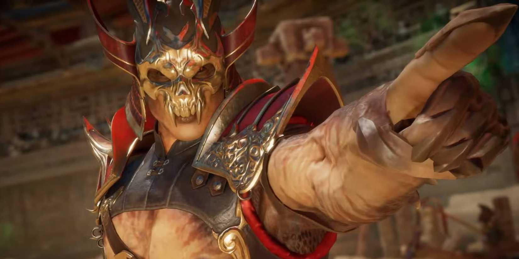 Mortal Kombat 11 Shao Khan fight introduction