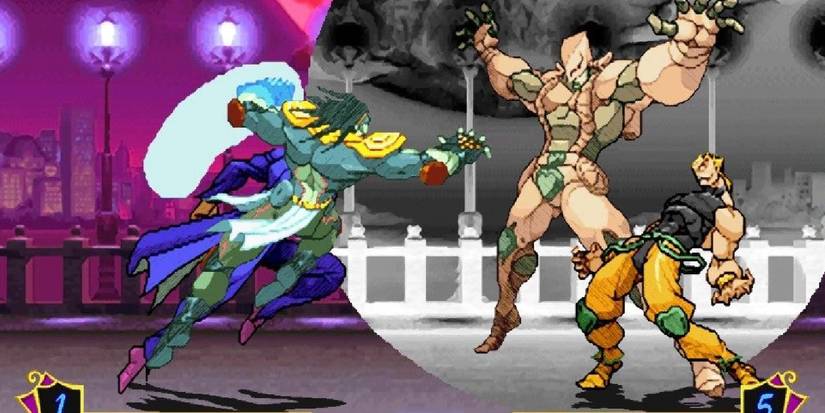 image.psd-Jojo's Bizarre Adventure: Heritage for the Future Jotaro vs Dio with Dio stopping time