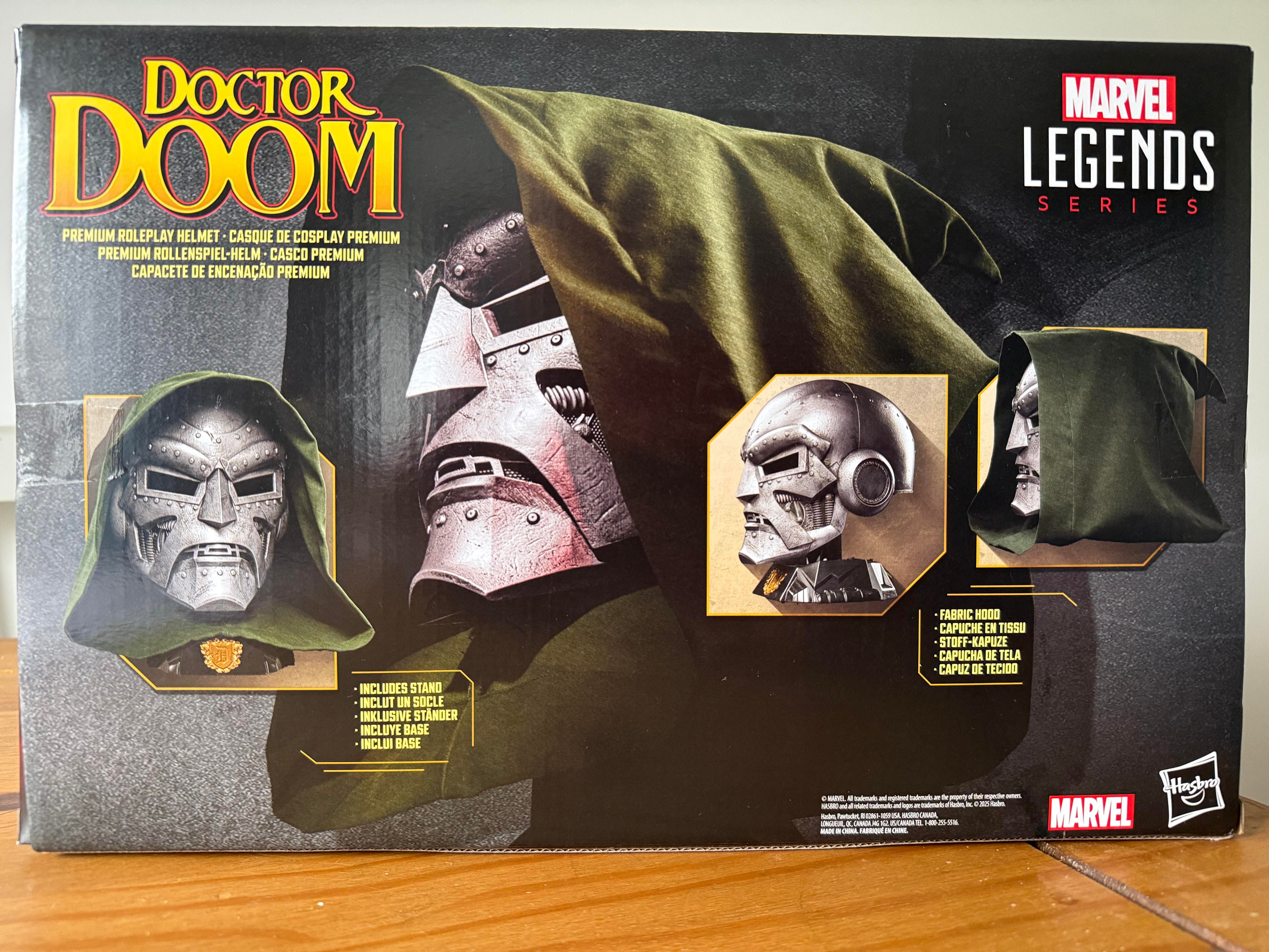Hasbro marvel legends ドクタードゥームマスク Marvel s Doctor Doom