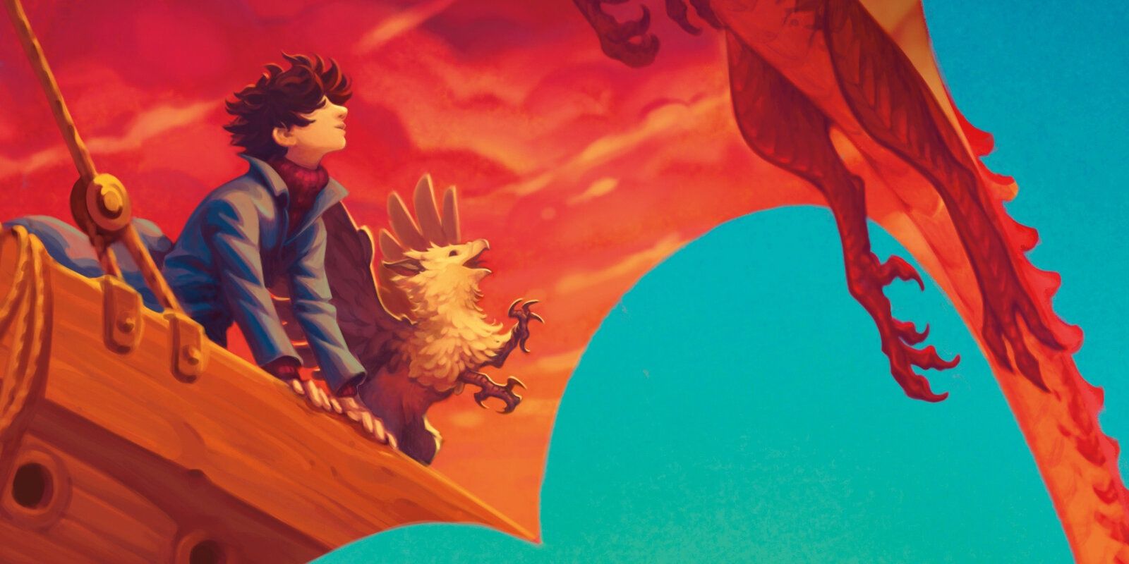 Capa do livro Impossible Creatures de Katherine Rundell.