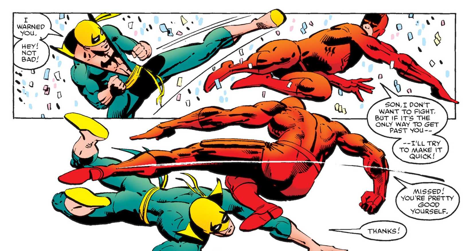 iron fist vs daredevil