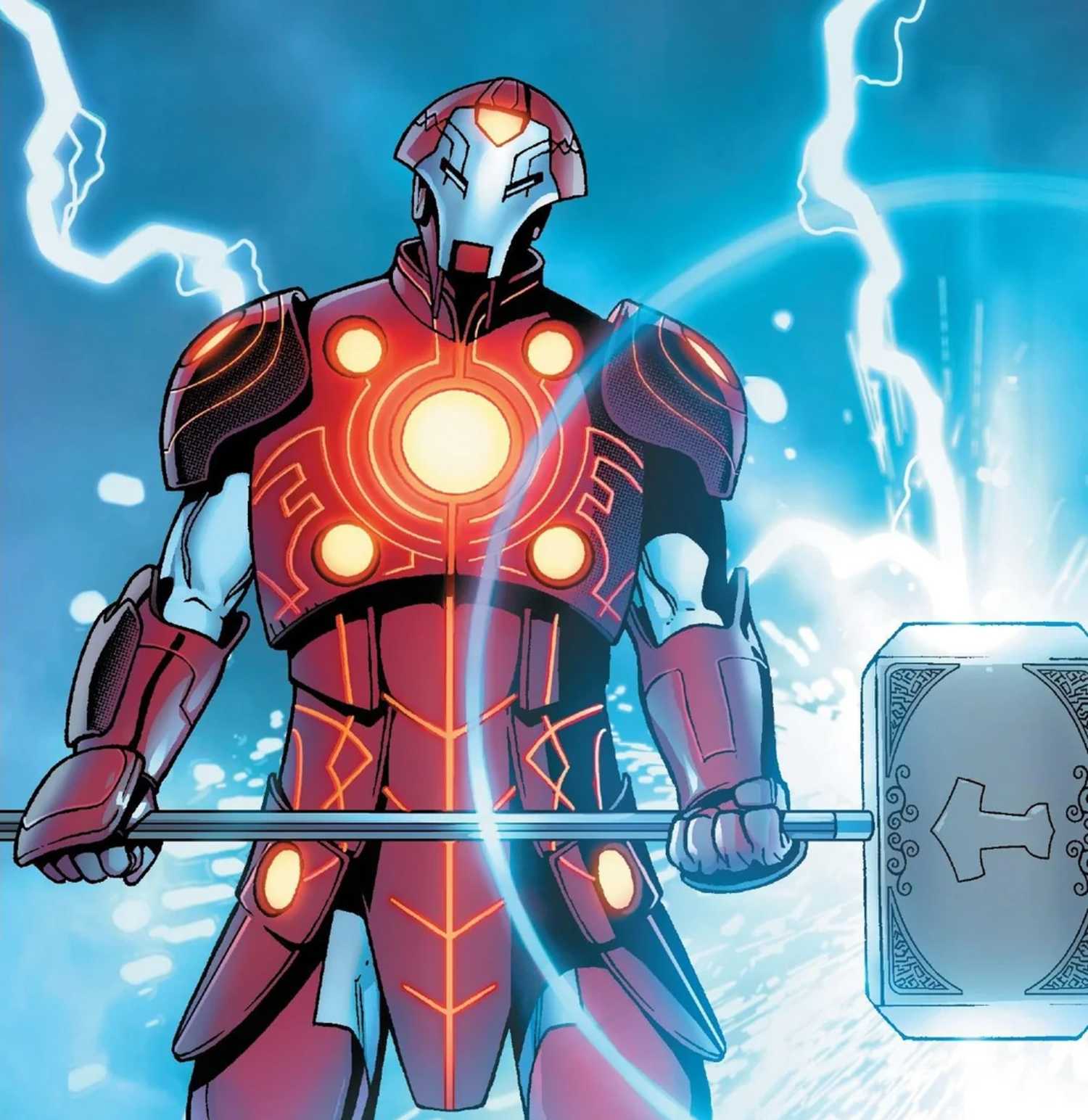 Iron Hammer, o mash-up Warp World de Homem de Ferro e Thor