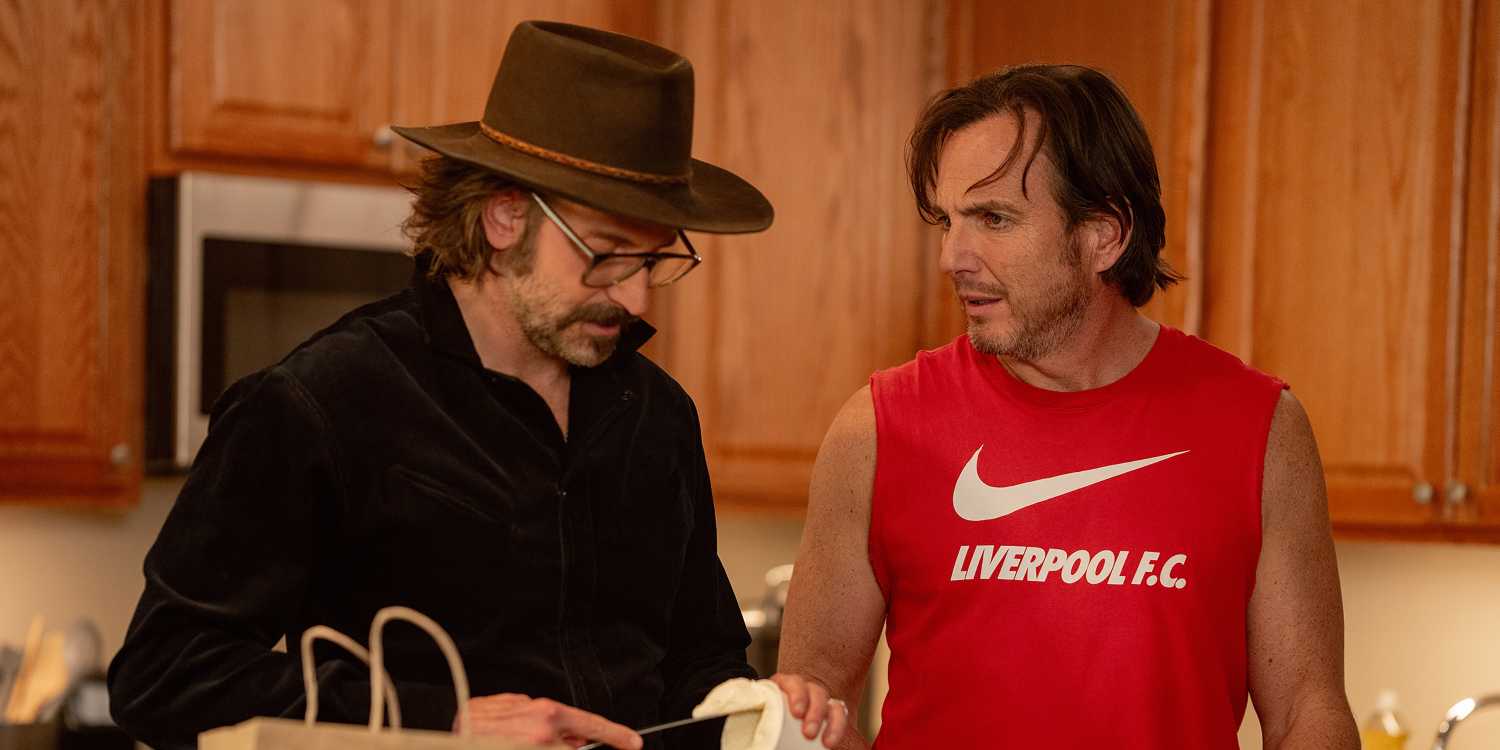 Cena de Is This Thing On? com Will Arnett e Laura Dern.