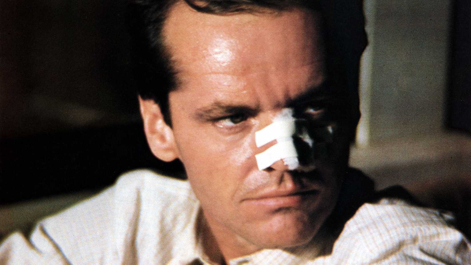 Jack Nicholson como Jake Gittes em Chinatown