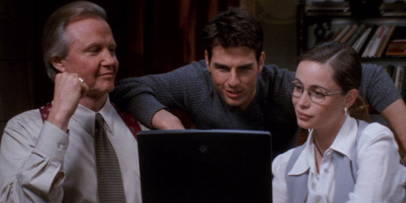 Jim, Claire, and Ethan in Mission: Impossible