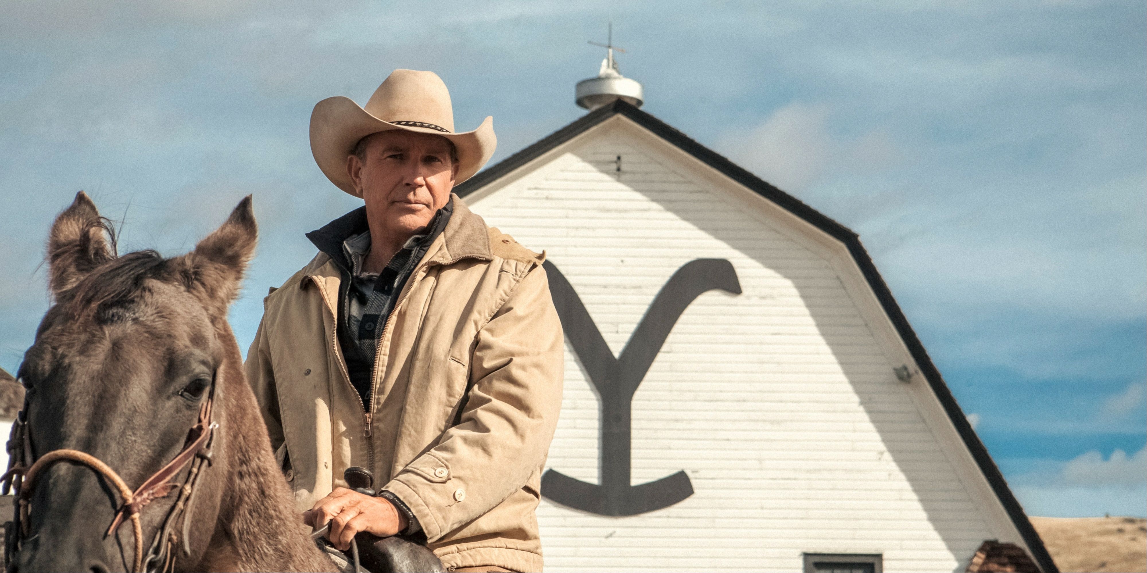 Kevin Costner como John Dutton em Yellowstone