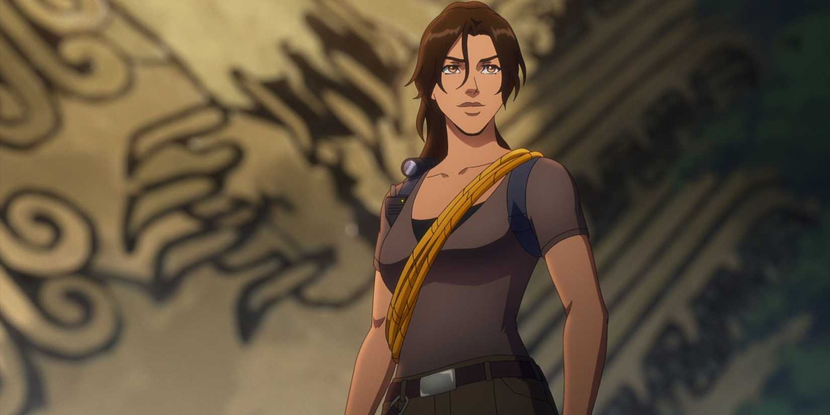 Lara Croft em Tomb Raider: The Legend of Lara Croft