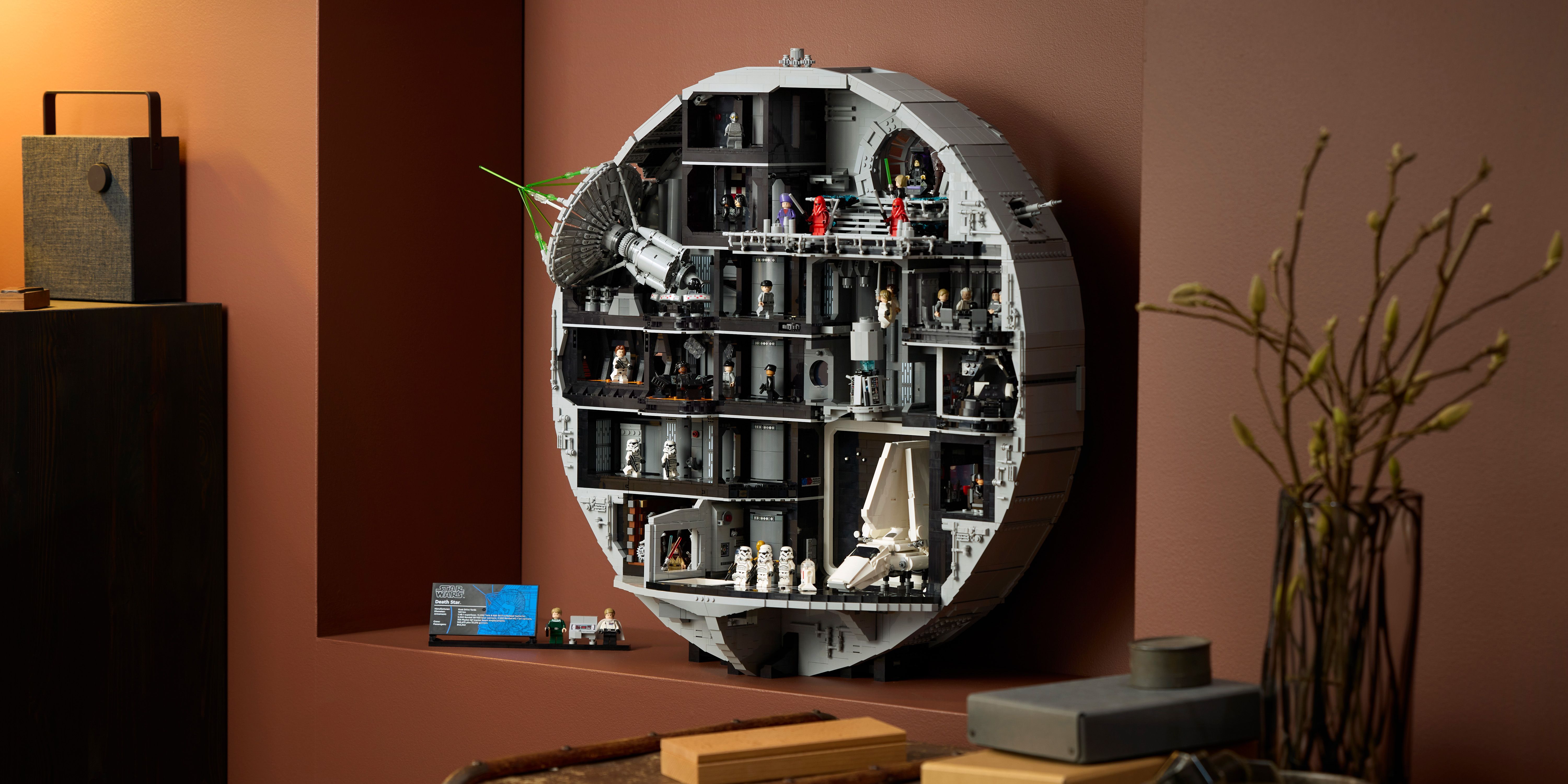 Lego predstavlja največji komplet Vojne zvezd doslej: Smrtna zvezda iz več kot 9000 kock