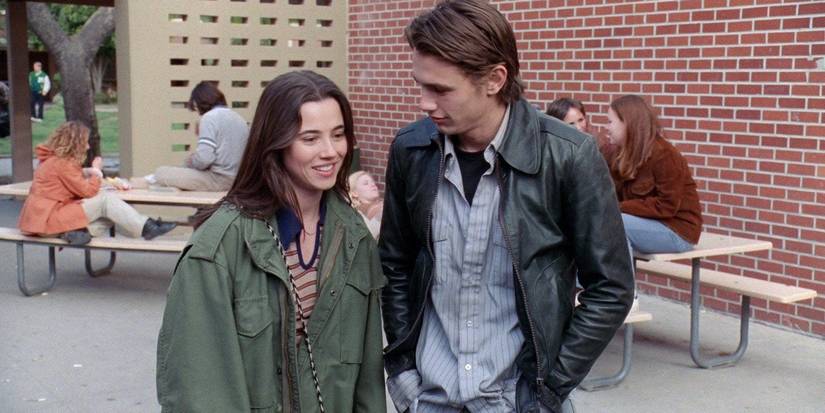 Linda Cardellini and James Franco in the Freaks and Geeks pilot