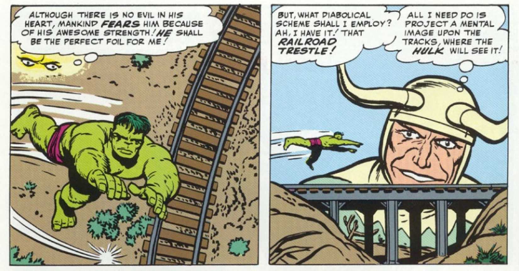LOKI USING HULK TO FORM THE AVENGERS