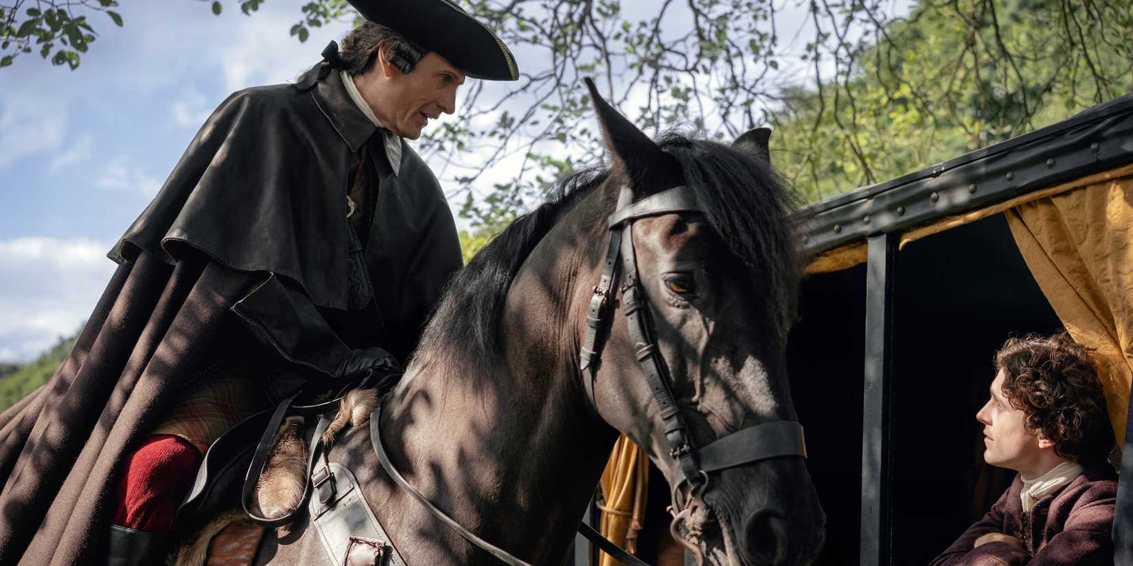Malcolm Grant and his uncle in Outlander Blood of My Blood-1