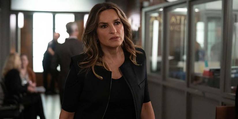 Olivia Benson looking into the distance in Law and Order SVU