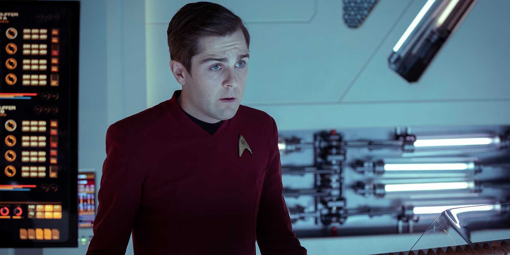 Martin Quinn as Scotty in Star Trek Strange New Worlds season 4