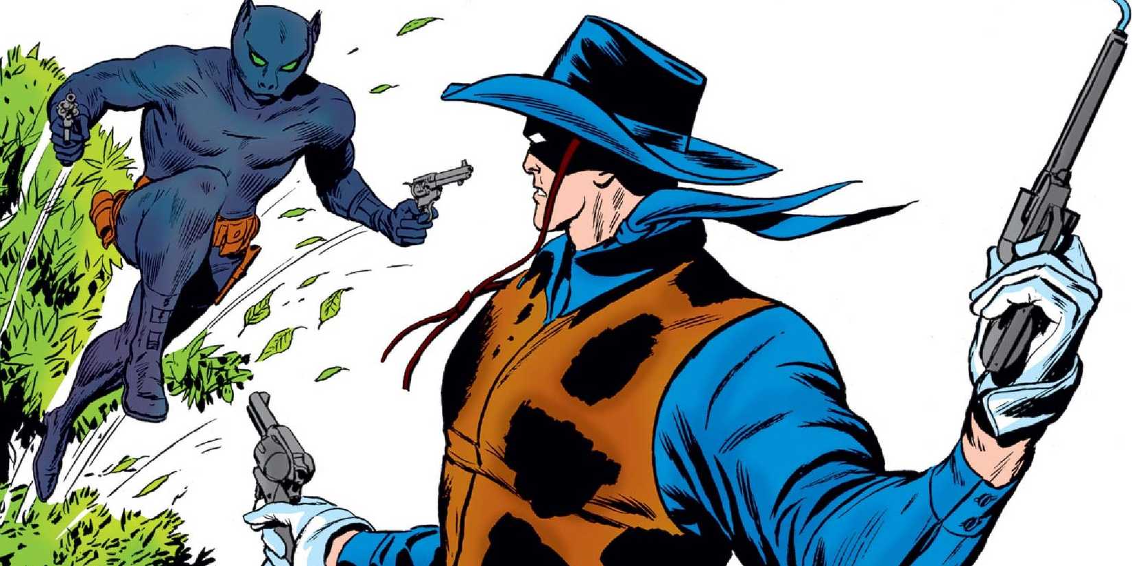 o garoto de duas armas da Marvel