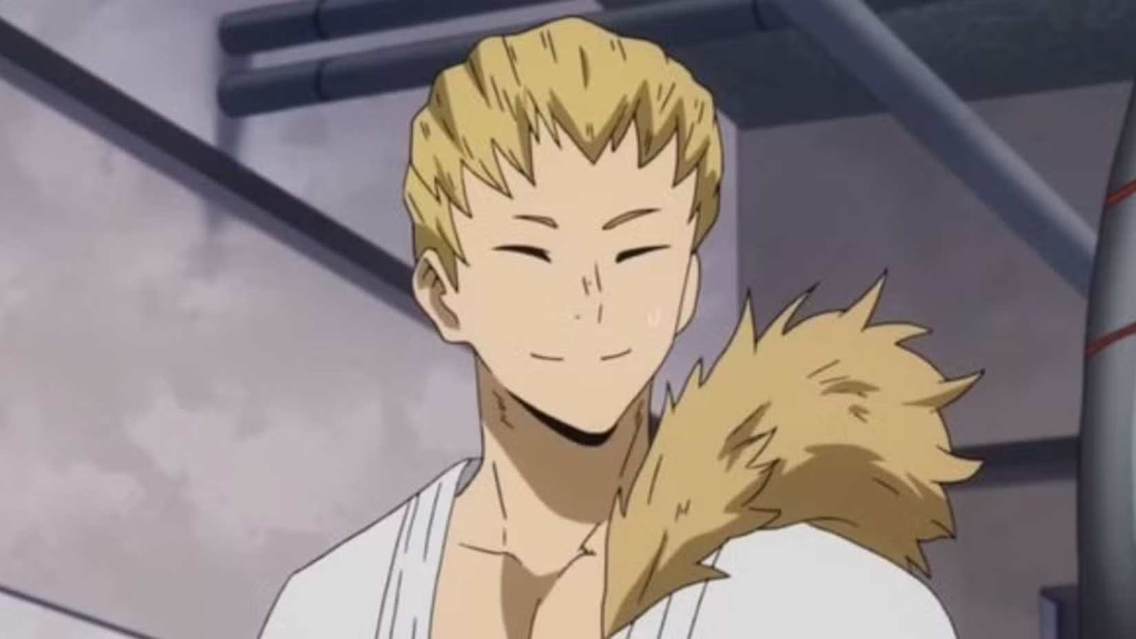 Mashirao Ojiro smiling — My Hero Academia