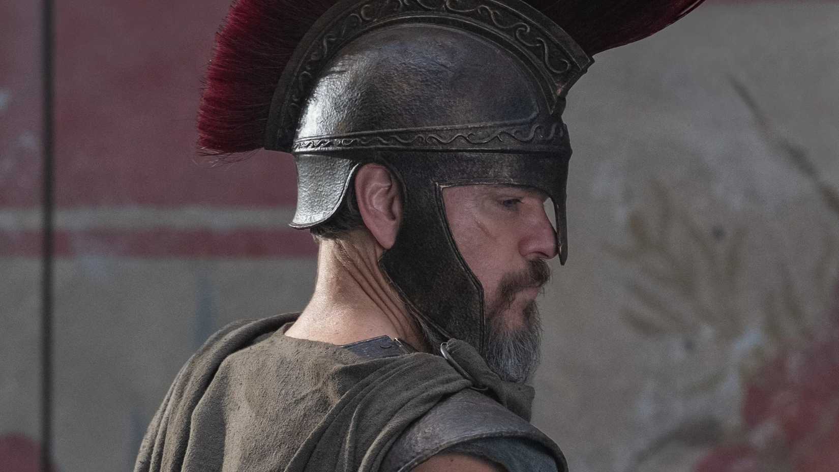 Matt Damon como Odisseu em The Odyssey