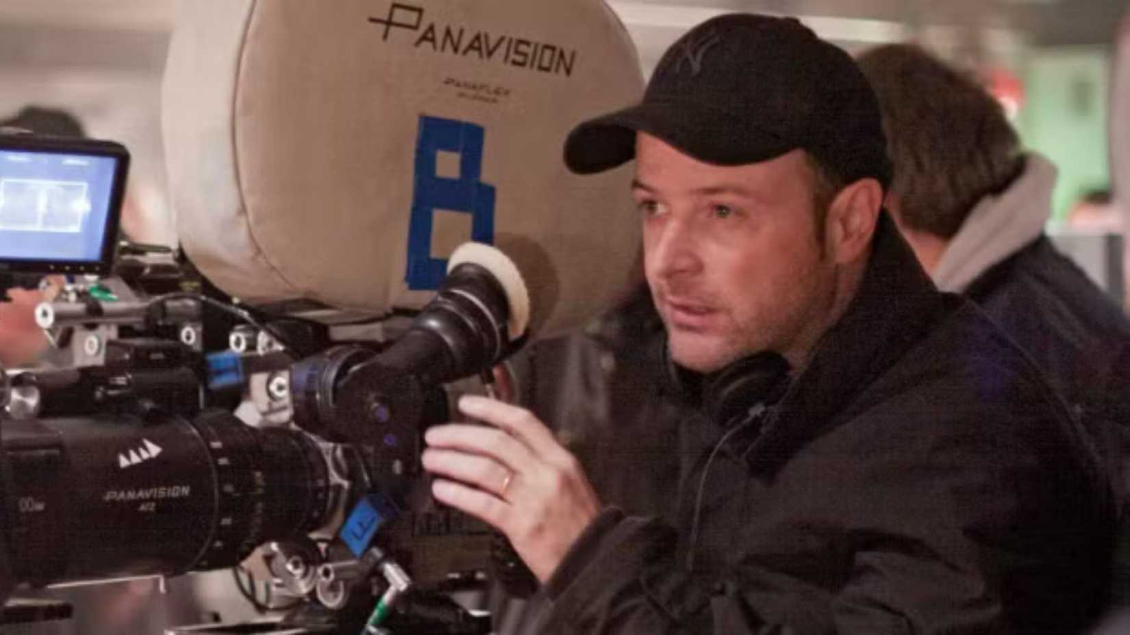 Matthew Vaughn on a film set