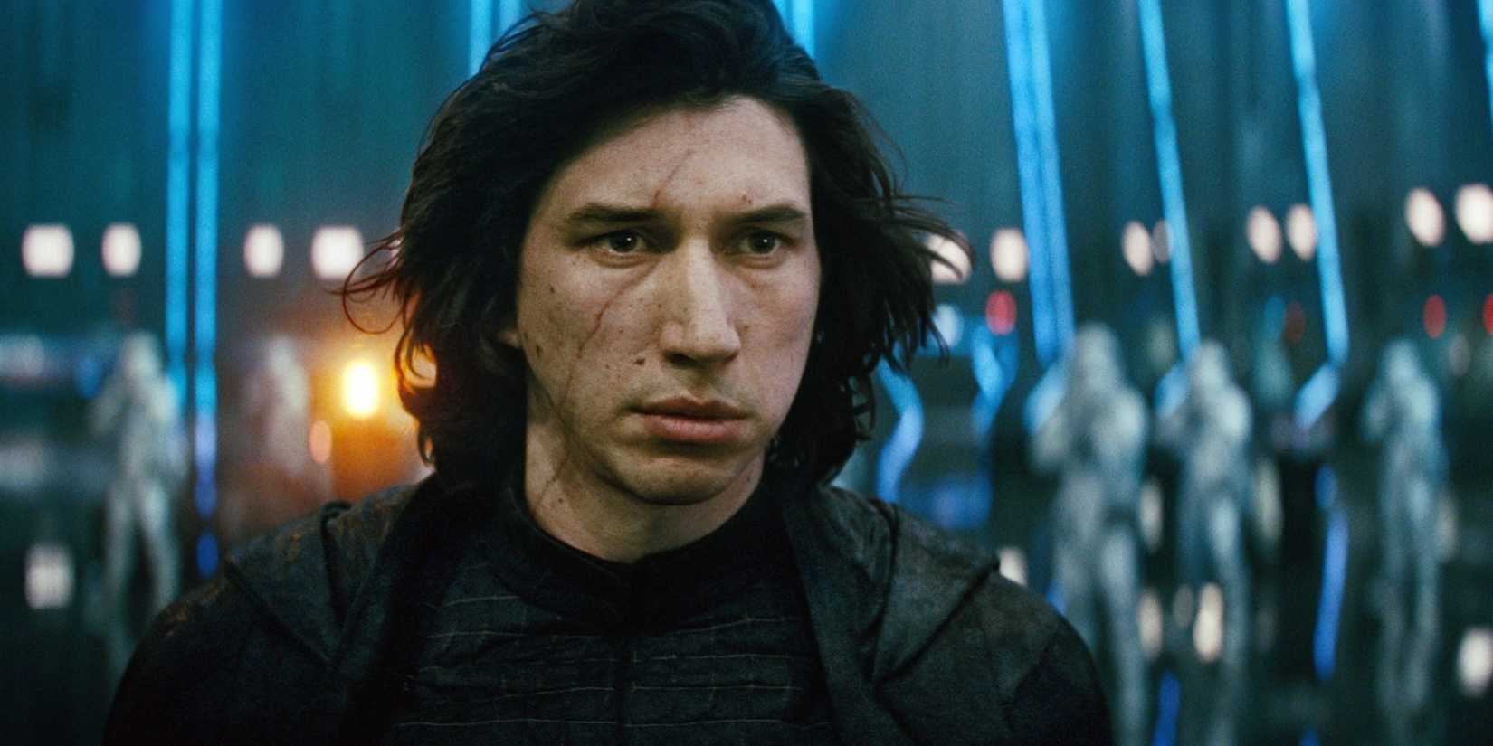 10 Highest Grossing Sci-Fi Movies Of All Time At The U.S. Box Office 2 Kylo Ren in front of First Order Troopers in Star Wars: Episode IX - The Rise of Skywalker