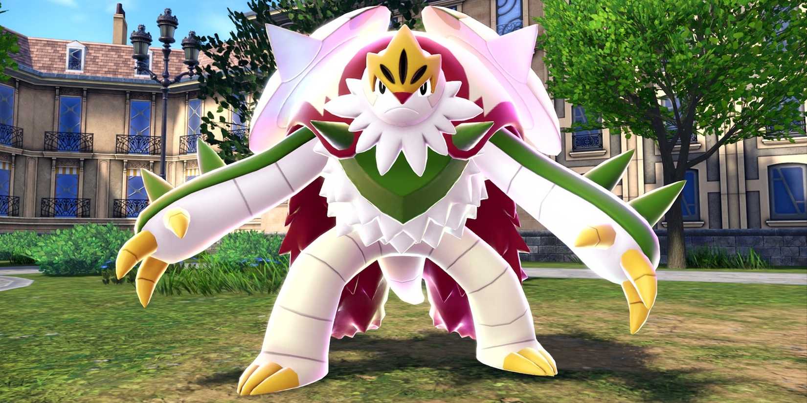 Mega Chesnaught in Legends Z-A.