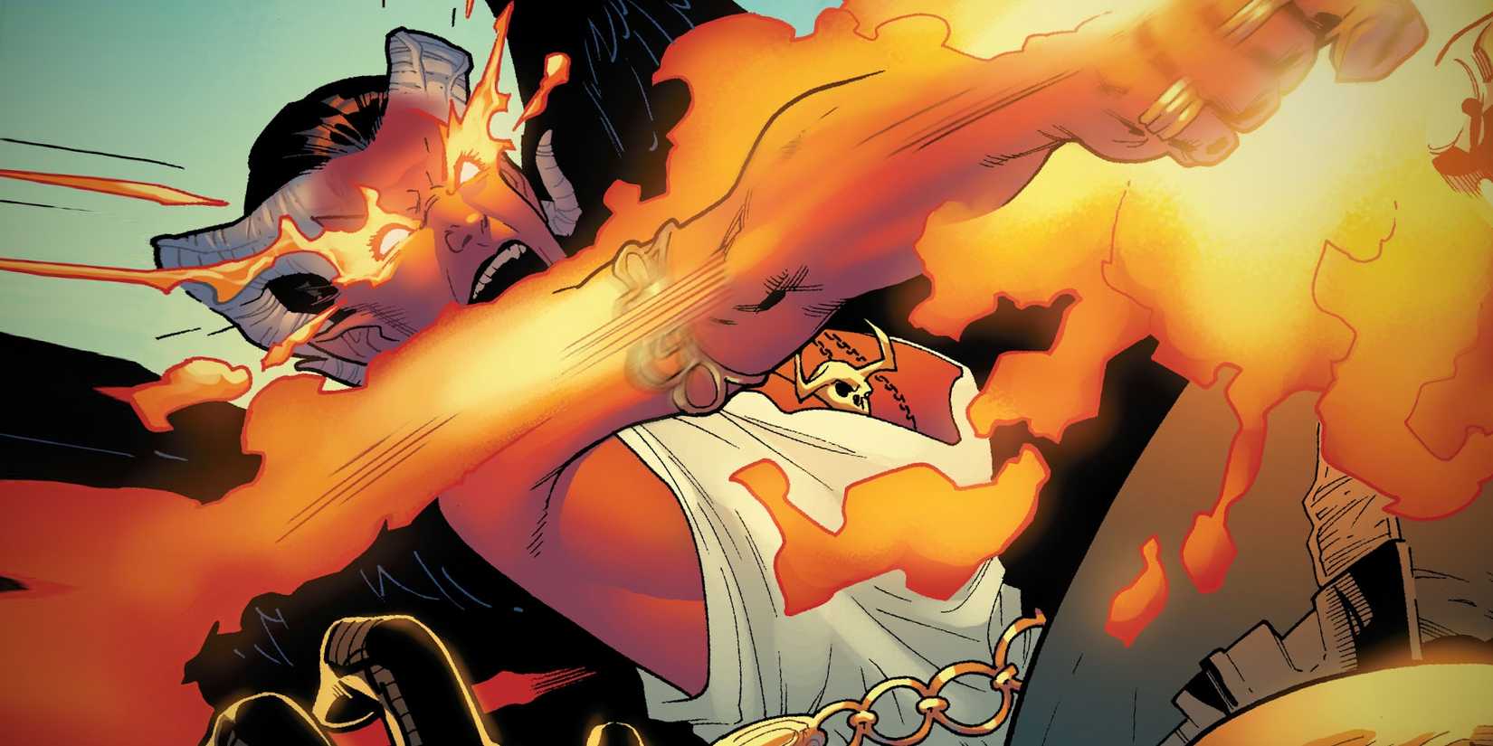 Mephista Filha de Mephisto na Marvel Comic Art