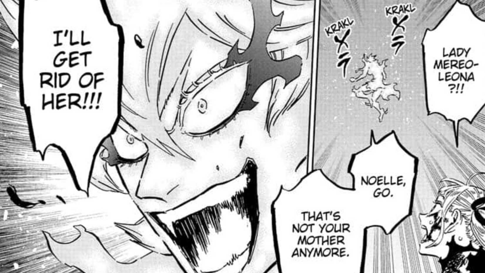 Mereoleona Vermillion as seen in the Black Clover manga
