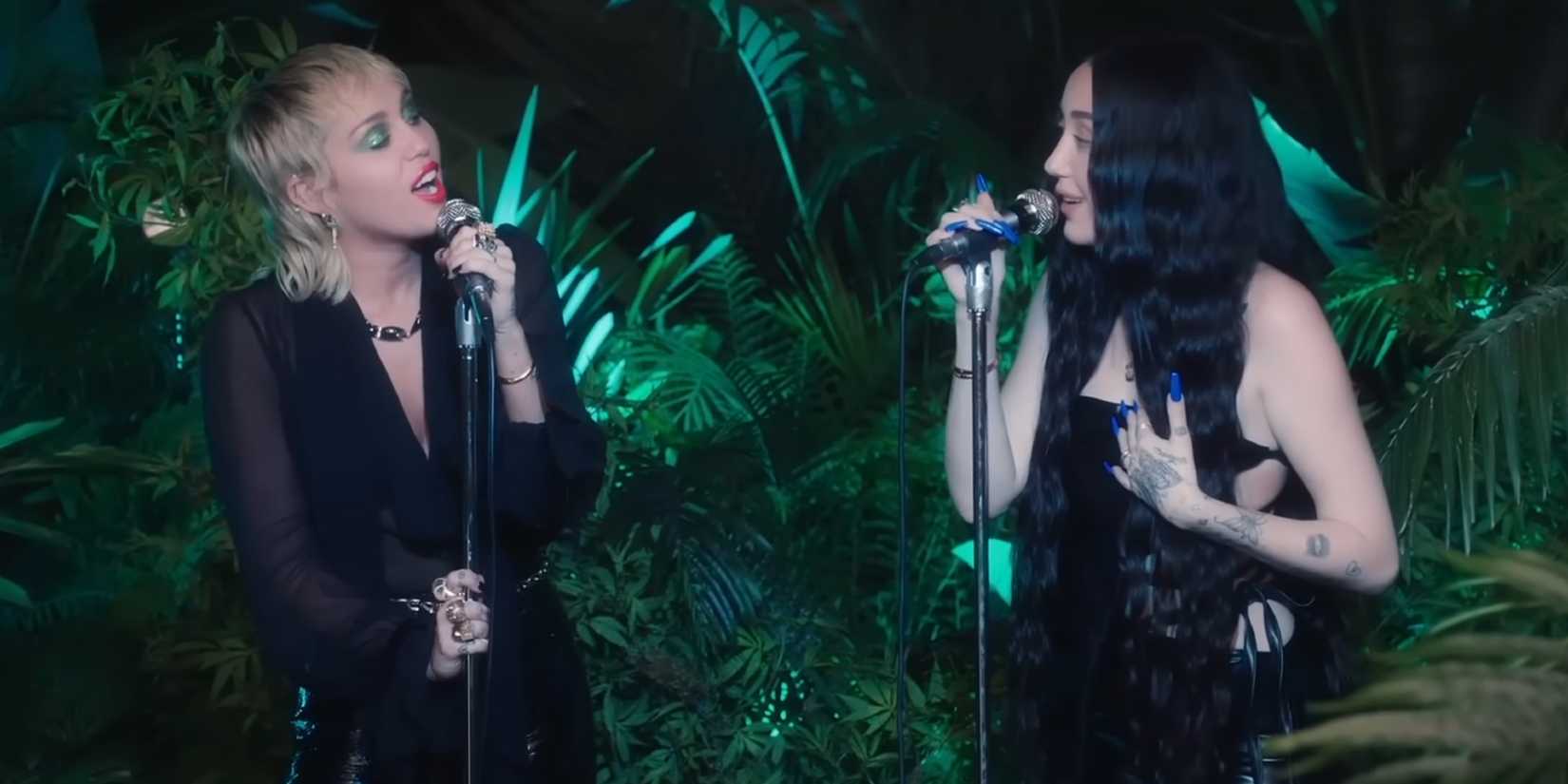 Miley and Noah Cyrus