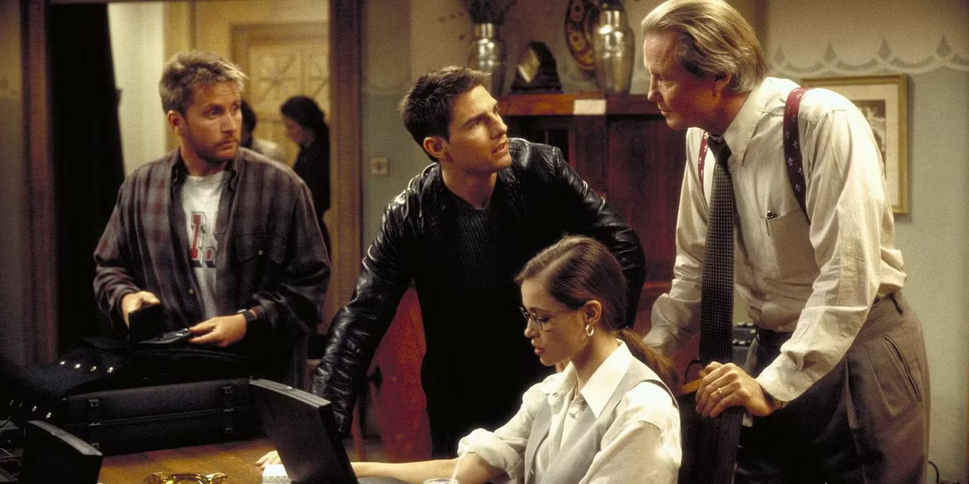 A equipe da IMF em Missão: Impossível (1996).