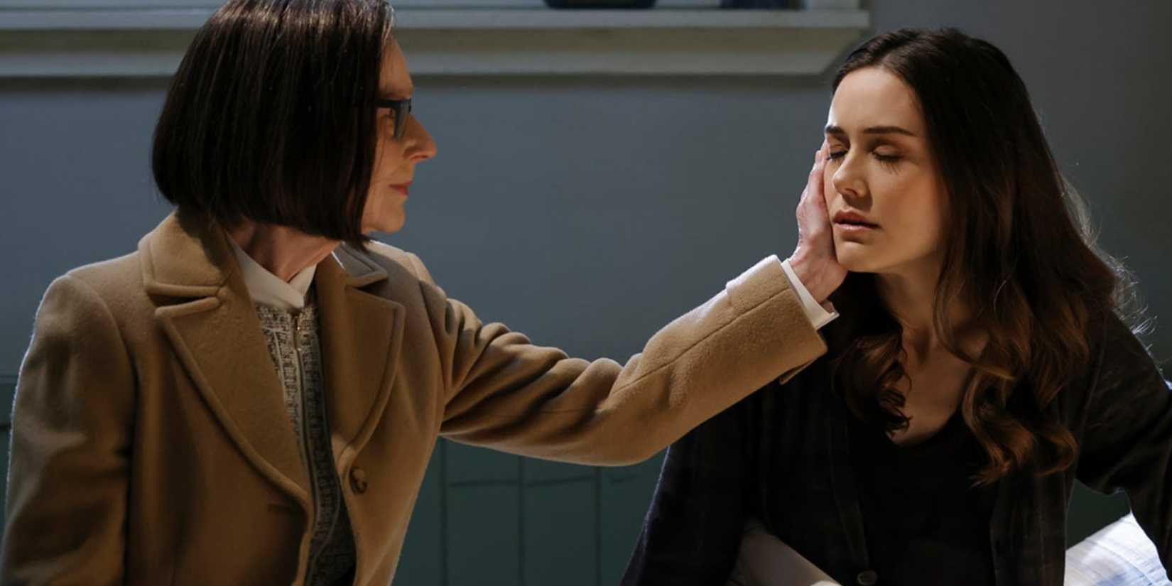 Mr. Kaplan and Elizabeth in the blacklist