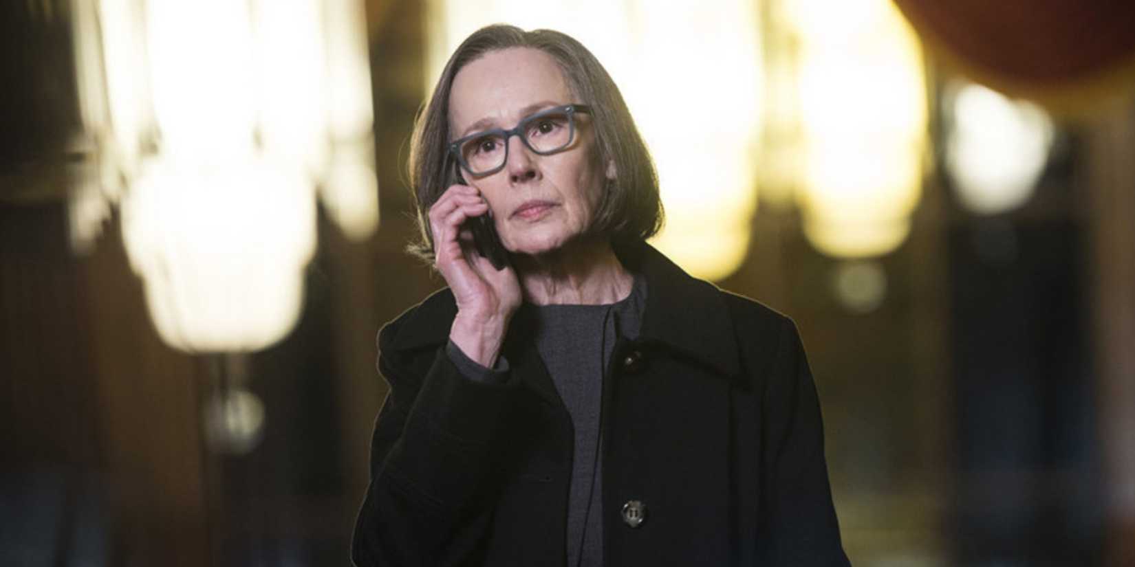 Mr. Kaplan on her cell phone in The Blacklist