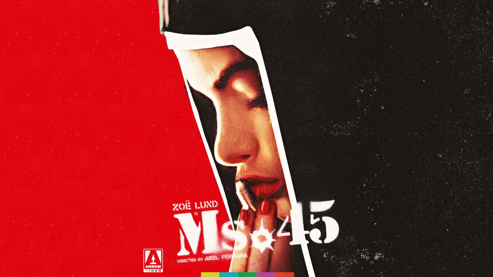 Arte da capa da edição Arrow Video de Ms. 45.
