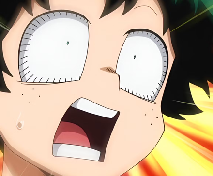 8 Greatest Chinese Anime of All Time, Officially Ranked 5 My Hero Academia anime featured image - Deku looking shocked with shock lines coming from around his head