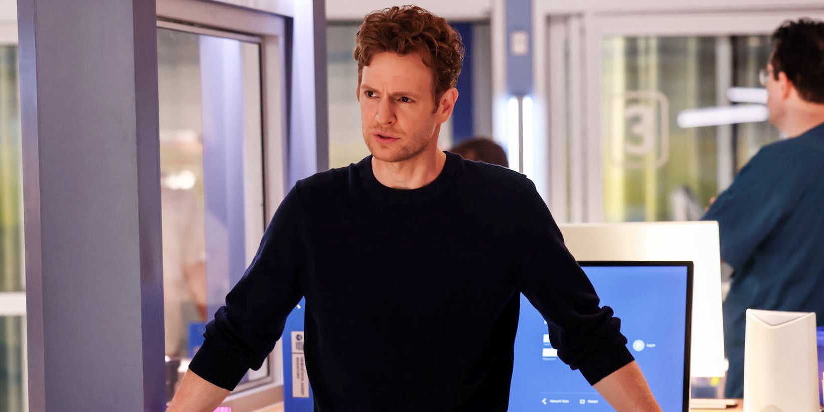Nick Gehlfuss as Will Halstead in Chicago Med season 11, episode 2