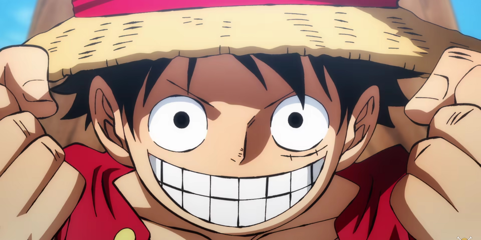Monkey D. Luffy sorrindo em One Piece