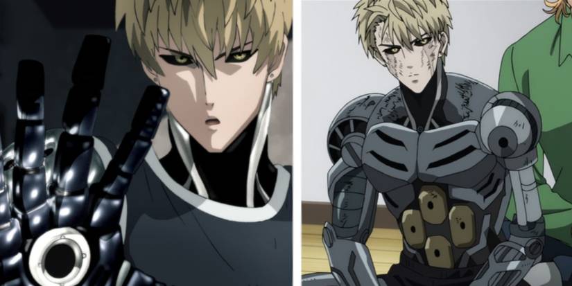 One-Punch Man season 2 Genos and season 3 genos comparison