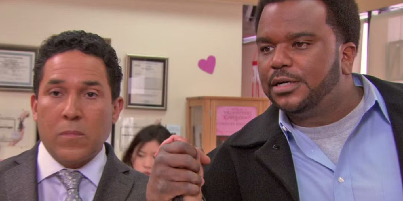 Oscar Nunez e Darryl Philbin em The Office