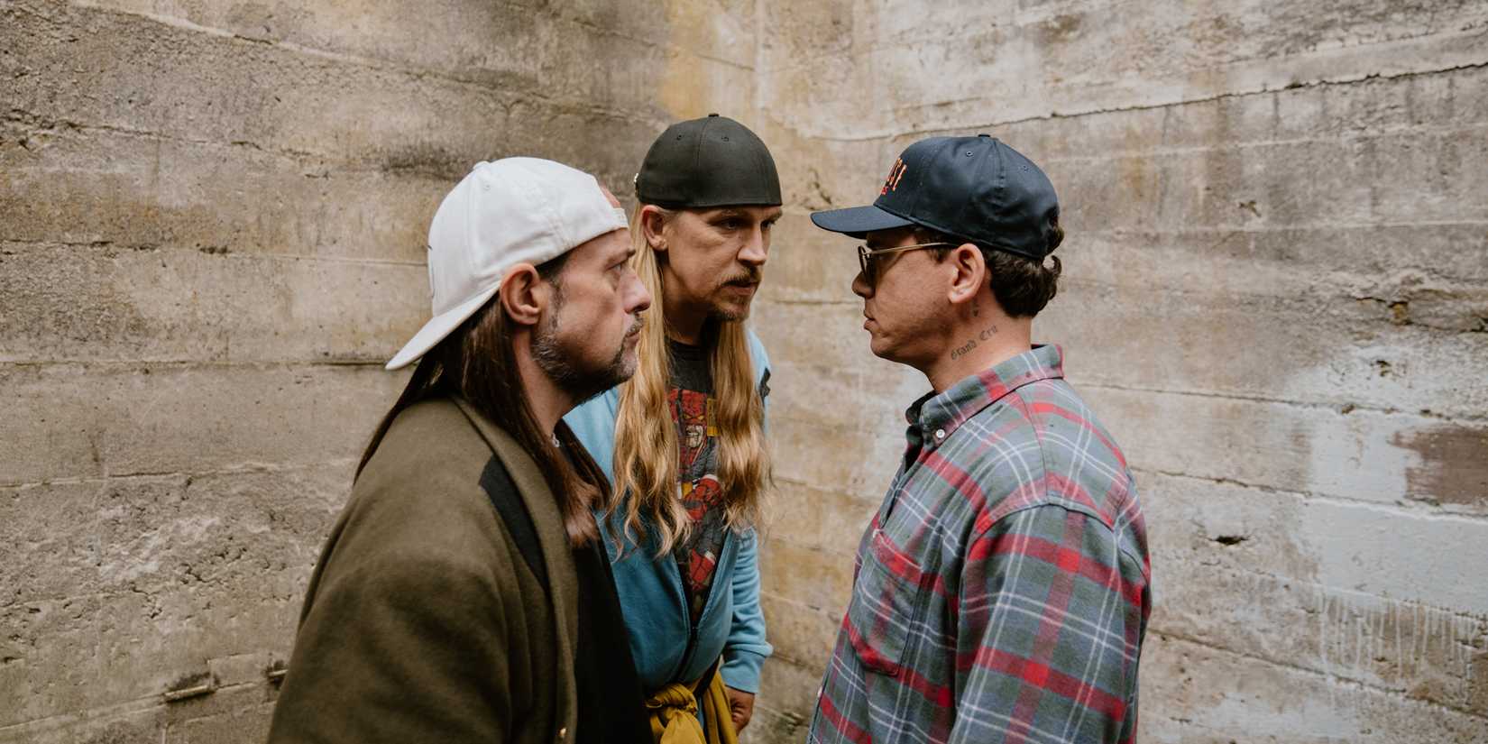 Paradise Records Logic, Jay, and Silent Bob