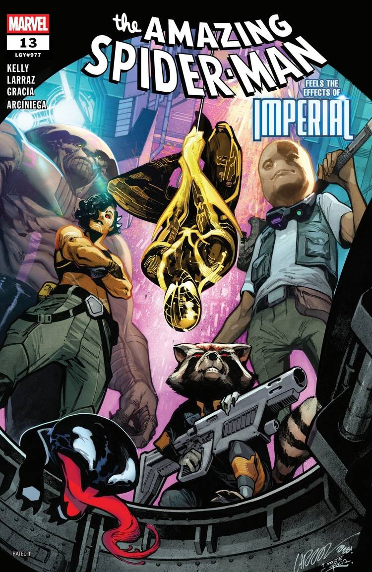 Peter Parker's new team assembles in The Amazing Spider-Man #13 cover-1