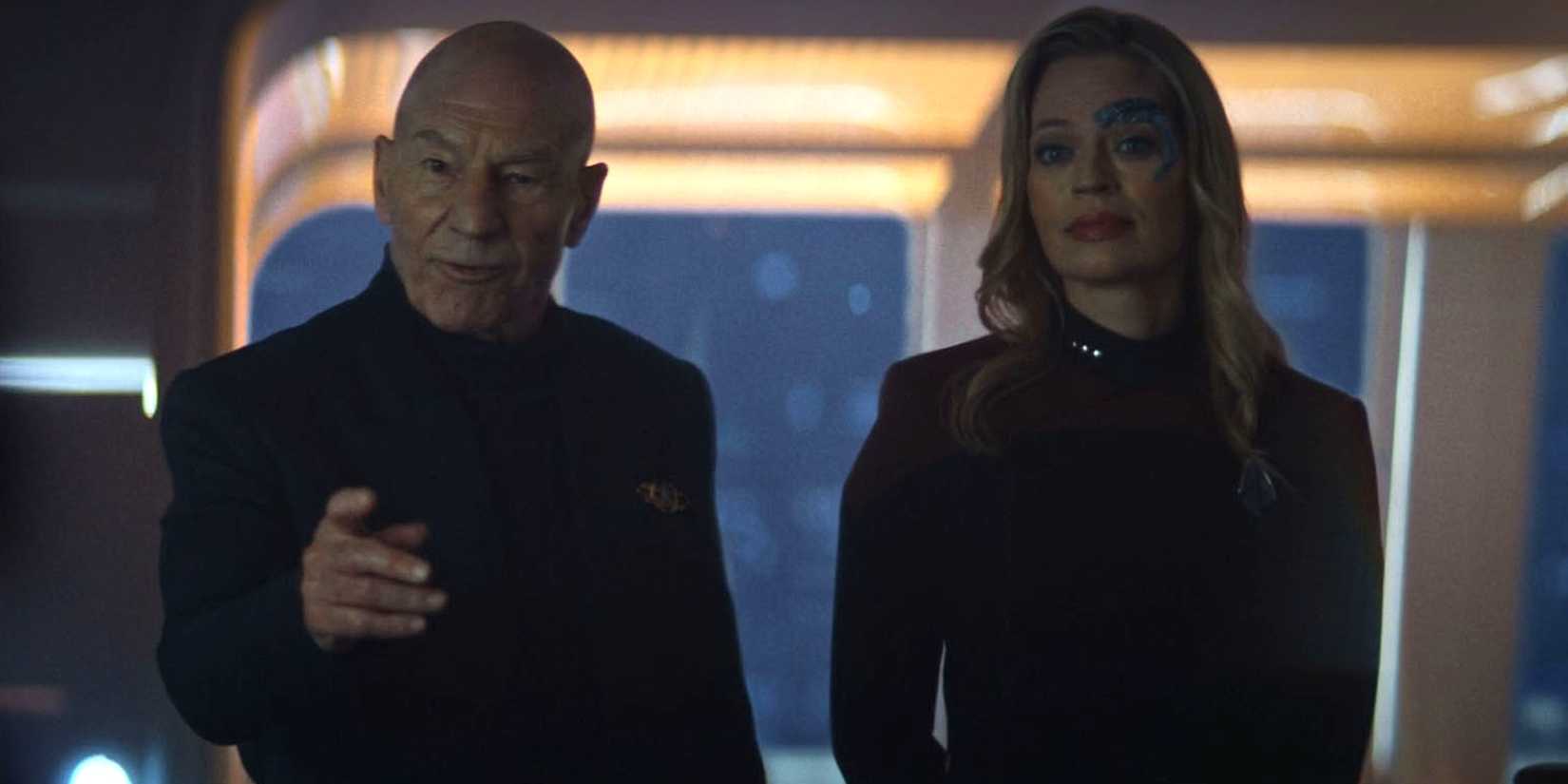 Picard e Seven of Nine em Star Trek: Picard