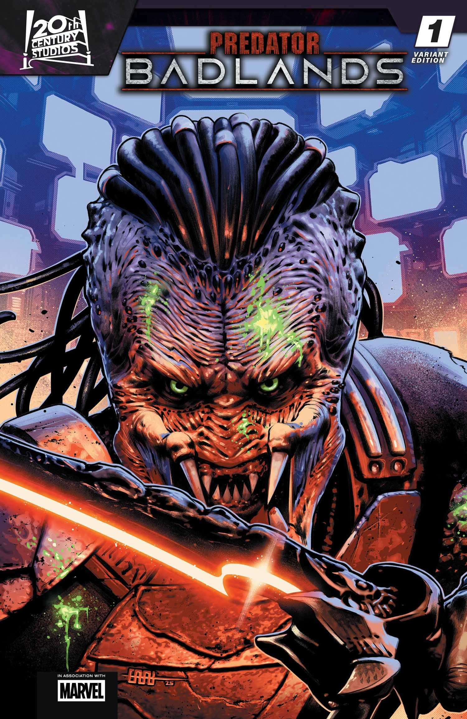 Predator Badlands #1 Prequel Comic Variant Cover