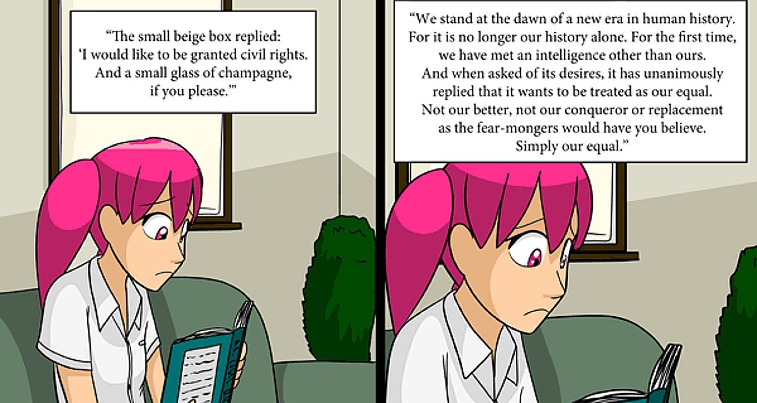 Questionable Content Has the Best Fictional AI