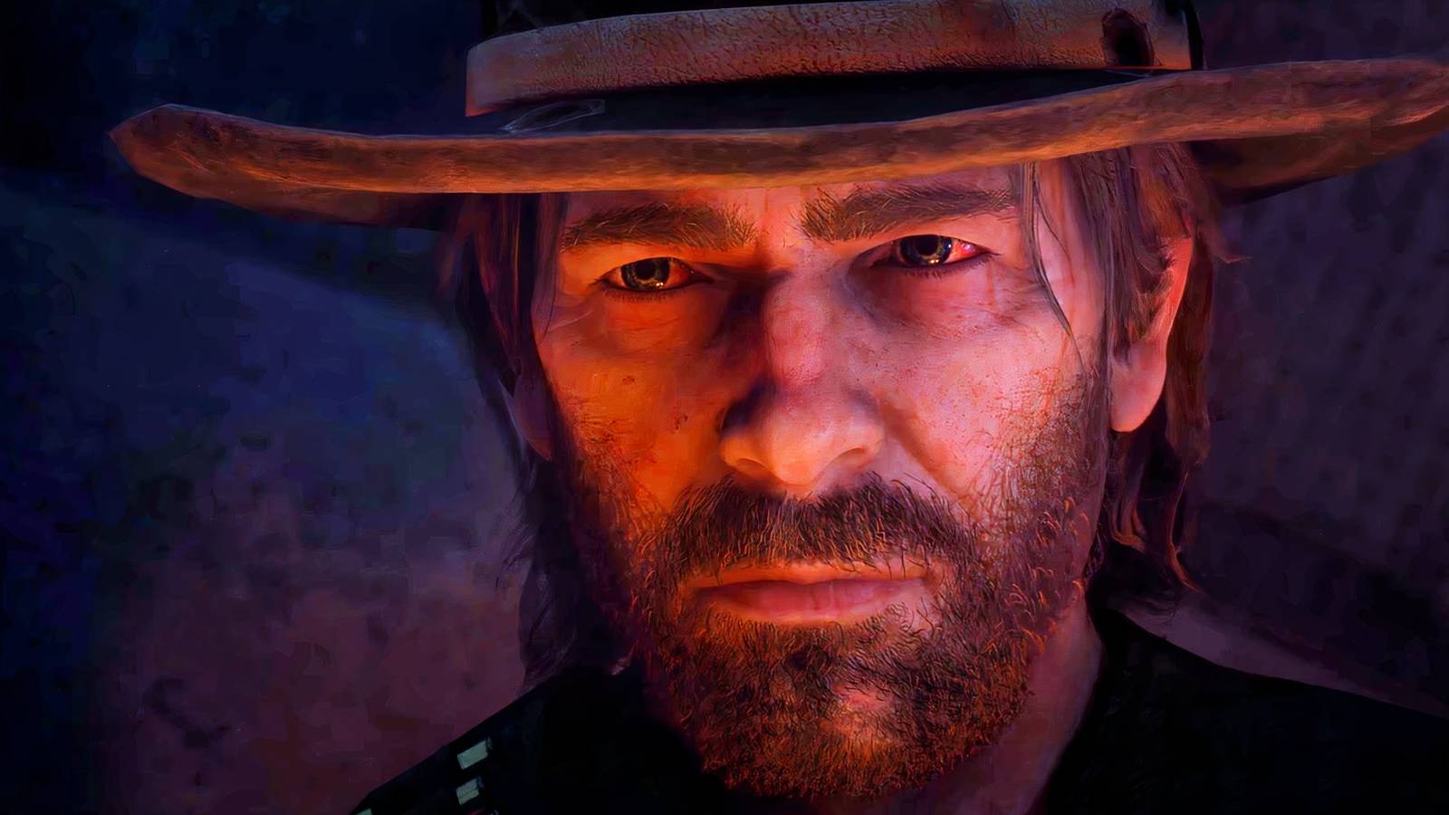 Red Dead Redemption 2 Red John closeup