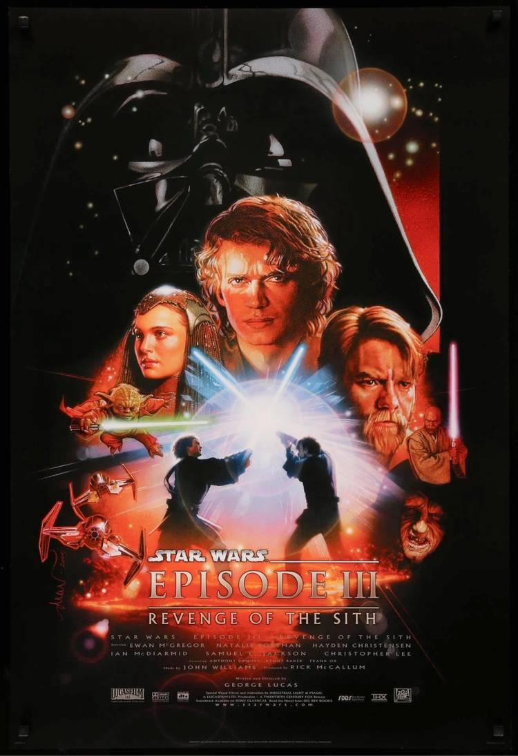 Revenge of the Sith Poster Drew Struzan