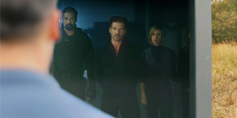 Rick Flag Exiling Chris Smith On Salvation in Peacemaker Season 2 Episode 8