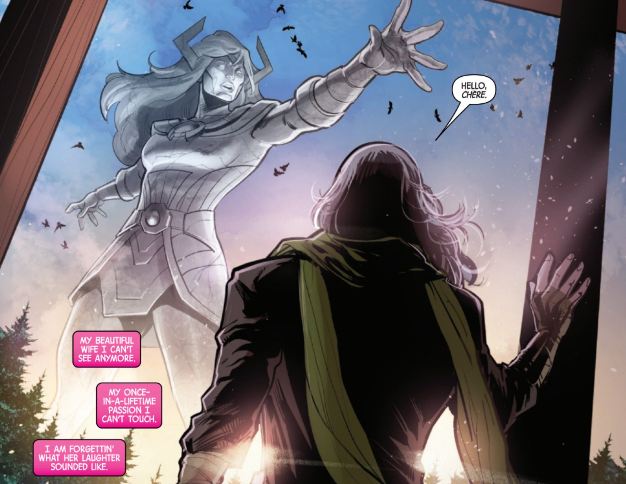 rogue in forma cosmica dopo aver sconfitto galactus