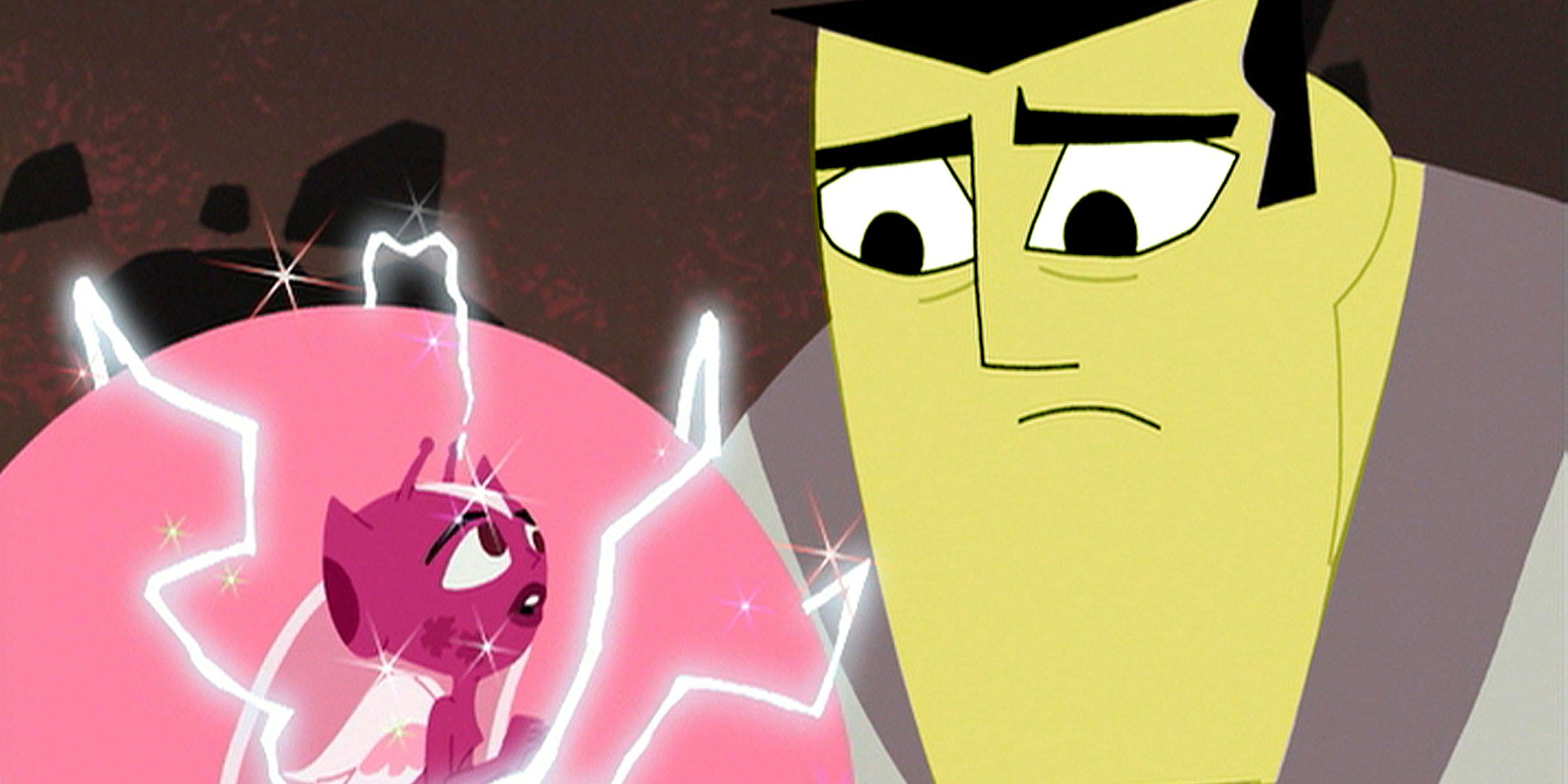 Jack preocupado em Samurai Jack