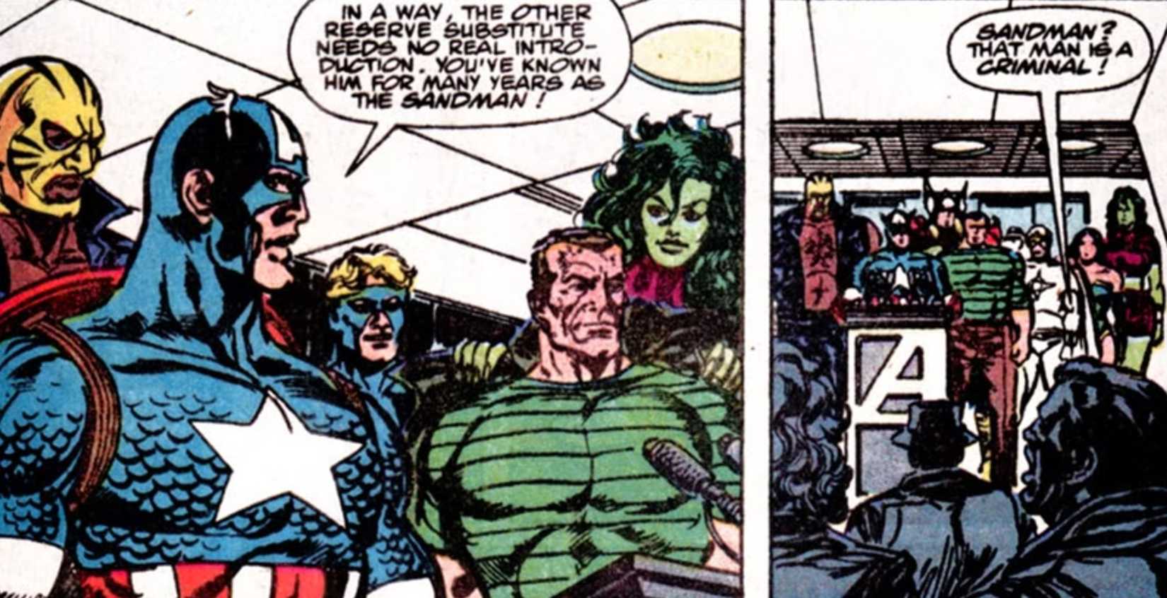SANDMAN TRITT DEN AVENGERS 2 BEI